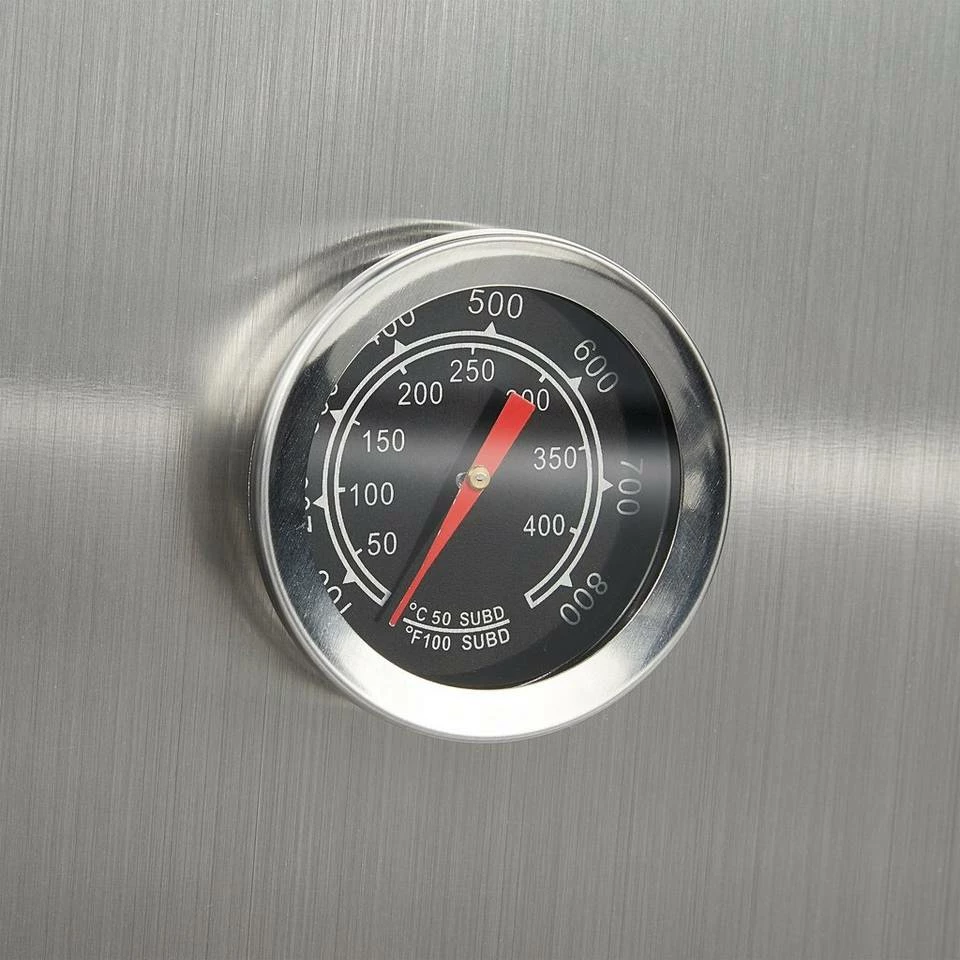 relaxdays Pizzaofen-Grillaufsatz »BBQ Pizzaaufsatz, Pizzastein & Schieber«, Edelstahl 5 relaxdays Pizzaofen-Grillaufsatz »BBQ Pizzaaufsatz, Pizzastein & Schieber«, Edelstahl – Bild 5