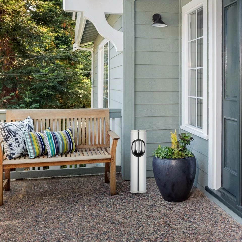 relaxdays Aschenbecher »Stehaschenbecher Edelstahl« 5 relaxdays Aschenbecher »Stehaschenbecher Edelstahl« – Bild 5