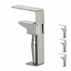 Tischklammer »Tischklammern Edelstahl 4er Set«, relaxdays