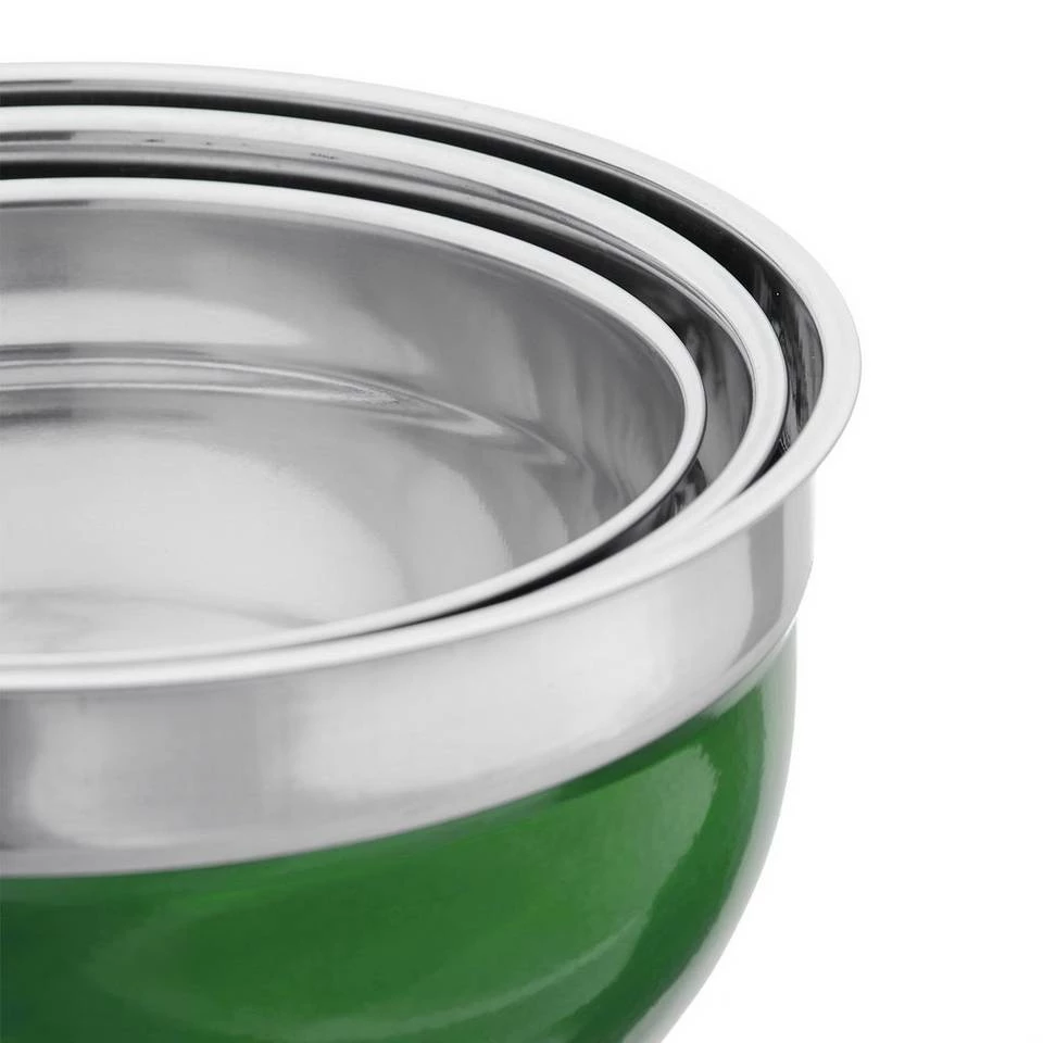 relaxdays Schüssel »Schüssel Set mit Deckel 3-teilig«, Edelstahl, Grün Rot Silber Transparent, Dunkelblau Silber Transparent, Dunkelgrün Silber Transparent 7 relaxdays Schüssel »Schüssel Set mit Deckel 3-teilig«, Edelstahl, Grün Rot Silber Transparent, Dunkelblau Silber Transparent, Dunkelgrün Silber Transparent – Bild 7