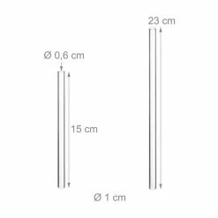 relaxdays Trinkhalme »6 x Strohhalm Glas 15 & 23 cm« 12 relaxdays Trinkhalme »6 x Strohhalm Glas 15 & 23 cm« -Neuetischkultur Verkäufe 2022 05a6cdc0 1119 525a a813 c64e6999e2d6