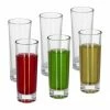 relaxdays Schnapsglas »Schnapsgläser im 6er Set«, Glas