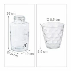 relaxdays Getränkespender Getränkespender Set mit Gläsern 15 relaxdays Getränkespender Getränkespender Set mit Gläsern -Neuetischkultur Verkäufe 2022 0749268a af7e 5633 82f7 6b90f9715058