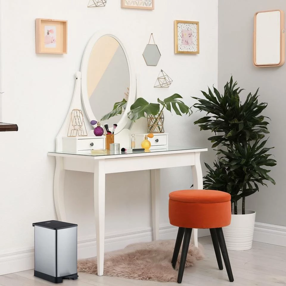 relaxdays Kosmetikeimer »Kosmetikeimer Edelstahl« 2 relaxdays Kosmetikeimer »Kosmetikeimer Edelstahl« – Bild 2