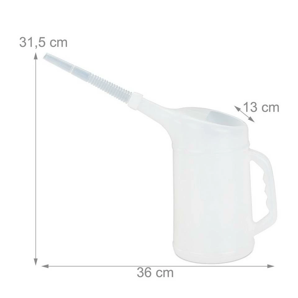 relaxdays Ölkanne »Ölkanne mit Einfüllstutzen«, 2 l, 2 Liter 4 relaxdays Ölkanne »Ölkanne mit Einfüllstutzen«, 2 l, 2 Liter – Bild 4