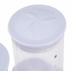 relaxdays Müslispender »Doppelter Müslispender«, Kunststoff, Weiß Schwarz Transparent Silber, Wei&szlig; Transparent Silber -Neuetischkultur Verkäufe 2022 082808da 910e 52af 8991 59b59add177e