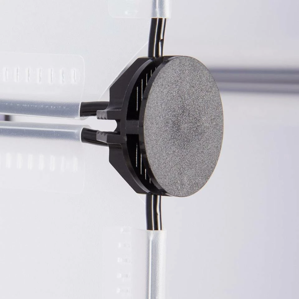 relaxdays Steckregal »Steckregal aus Kunststoff mit 15 Fächern«, Transparent Schwarz, Transparent Schwarz, Weiß 9 relaxdays Steckregal »Steckregal aus Kunststoff mit 15 Fächern«, Transparent Schwarz, Transparent Schwarz, Weiß – Bild 9