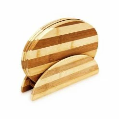 relaxdays Frühstücksbrett »Bambus Frühstücksbrettchen gestreift«, Bambus -Neuetischkultur Verkäufe 2022 0afd7374 db24 5713 88c5 244ded1254ec