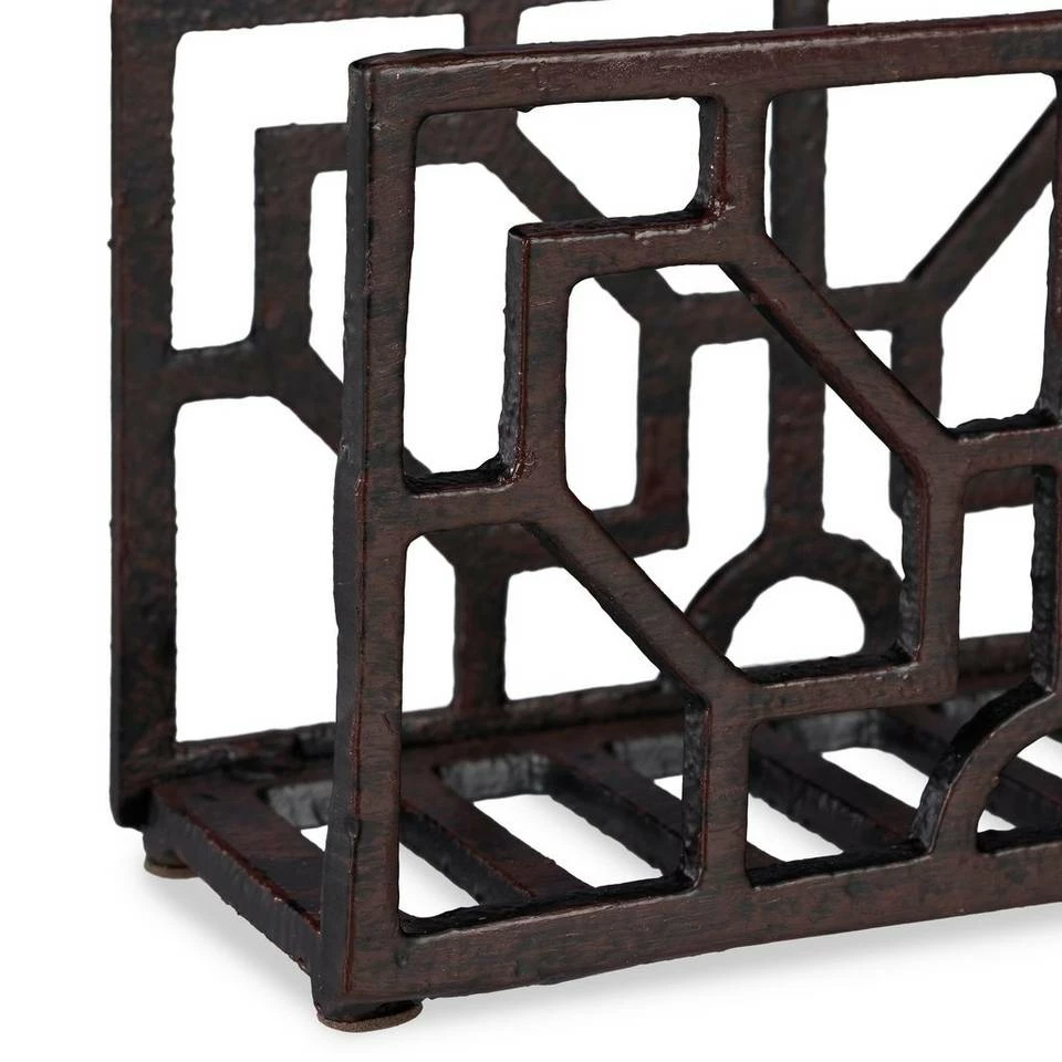 relaxdays Serviettenhalter »2 x Serviettenhalter Gusseisen«, Gusseisen 6 relaxdays Serviettenhalter »2 x Serviettenhalter Gusseisen«, Gusseisen – Bild 6