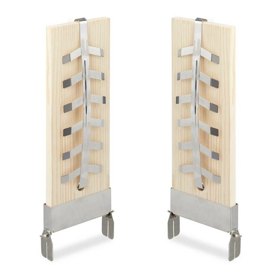 relaxdays Räucherbrett »Flammlachsbretter 2er Set XXL«, Holz 1 relaxdays Räucherbrett »Flammlachsbretter 2er Set XXL«, Holz