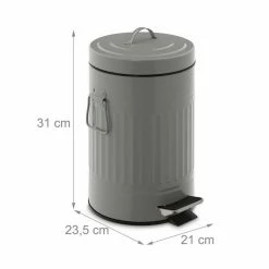 relaxdays Kosmetikeimer »Kosmetikeimer 5 Liter«, hellgrau Weiß Schwarz, Schwarz, Grau Schwarz 15 relaxdays Kosmetikeimer »Kosmetikeimer 5 Liter«, hellgrau Weiß Schwarz, Schwarz, Grau Schwarz -Neuetischkultur Verkäufe 2022 0d2ce4c2 f92d 56af 9422 bb04dbf69bd4