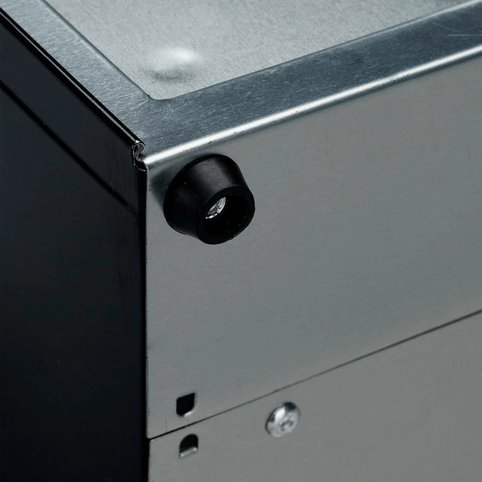 relaxdays Serviettenhalter »Serviettenspender Retro«, Stahl, Schwarz Weiß Silber, Rot Silber, Silber, Schwarz Silber 7 relaxdays Serviettenhalter »Serviettenspender Retro«, Stahl, Schwarz Weiß Silber, Rot Silber, Silber, Schwarz Silber – Bild 7