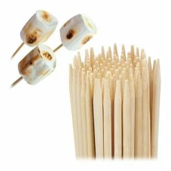 relaxdays Grillspieß »Holzspieße Bambus 250er Set lang«