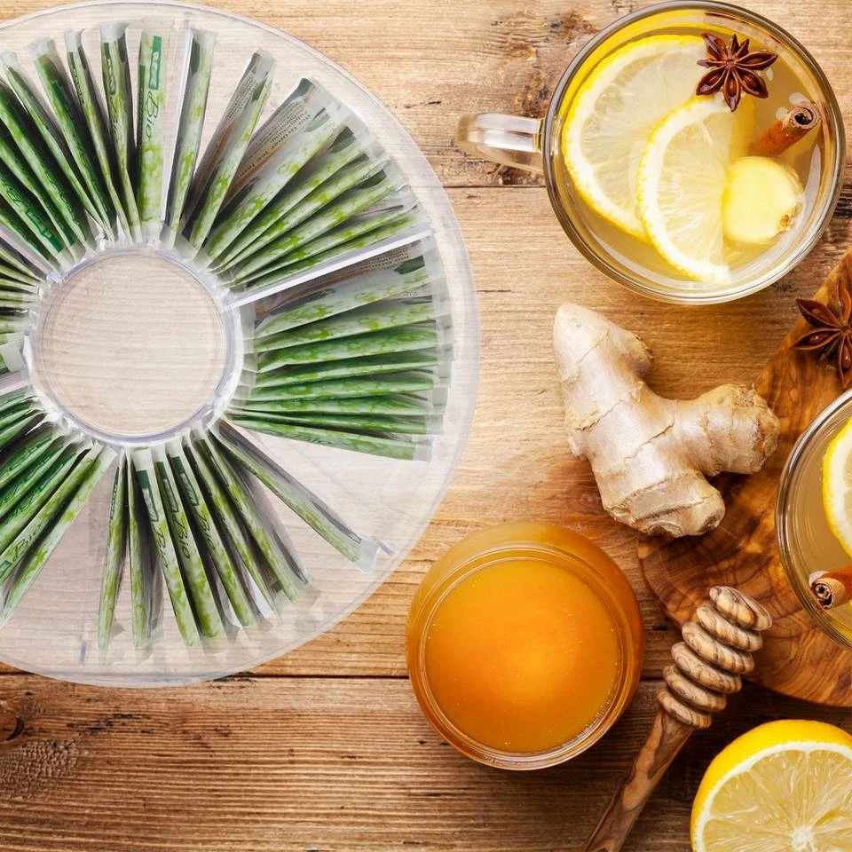 relaxdays Teebox »8 x Teebox transparent mit 6 Fächern«, Kunststoff 5 relaxdays Teebox »8 x Teebox transparent mit 6 Fächern«, Kunststoff – Bild 5