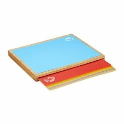 relaxdays Schneidebrett »Bambus Schneidebrett mit Schneidematten«, Bambus