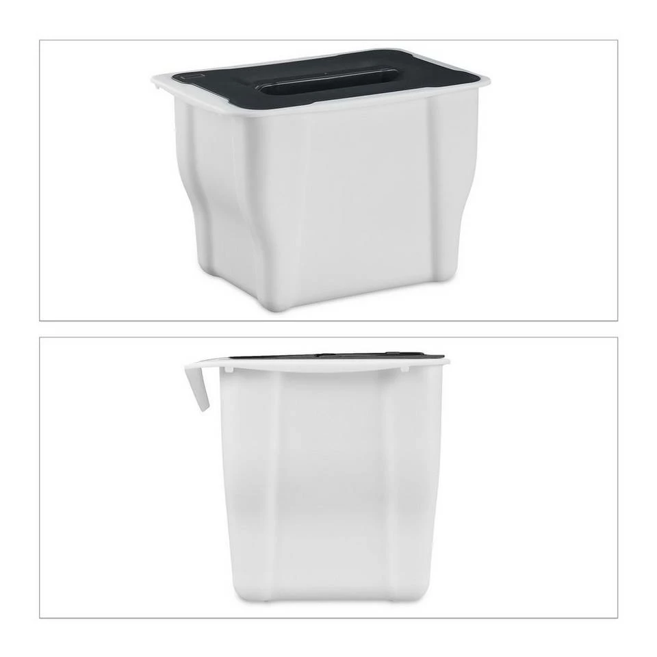 relaxdays Biomülleimer »Biomülleimer Küche 5 l weiß/grau« 9 relaxdays Biomülleimer »Biomülleimer Küche 5 l weiß/grau« – Bild 9