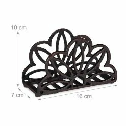 relaxdays Serviettenhalter »2 x Serviettenhalter Gusseisen Blume«, Gusseisen 11 relaxdays Serviettenhalter »2 x Serviettenhalter Gusseisen Blume«, Gusseisen -Neuetischkultur Verkäufe 2022 0f47ff03 c9c0 58eb 95ba a5aeb07daa02