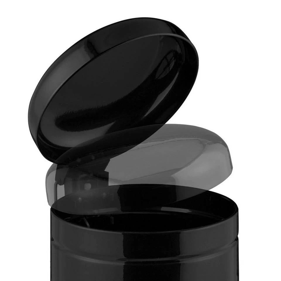 relaxdays Kosmetikeimer »Kosmetikeimer 5 Liter«, Schwarz Schwarz Silber, Grau Silber Schwarz, Weiß Silber Schwarz 7 relaxdays Kosmetikeimer »Kosmetikeimer 5 Liter«, Schwarz Schwarz Silber, Grau Silber Schwarz, Weiß Silber Schwarz – Bild 7