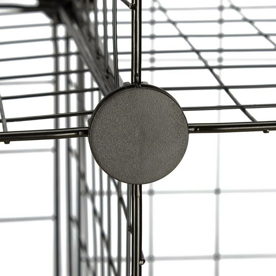 relaxdays Steckregal »Steckregal Drahtgitter 16 Fächer«, 30 x 30 cm 8 relaxdays Steckregal »Steckregal Drahtgitter 16 Fächer«, 30 x 30 cm – Bild 8