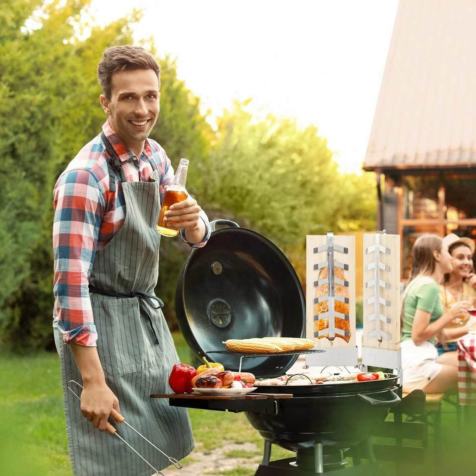 relaxdays Räucherbrett »Flammlachsbretter 2er Set XXL«, Holz 2 relaxdays Räucherbrett »Flammlachsbretter 2er Set XXL«, Holz – Bild 2