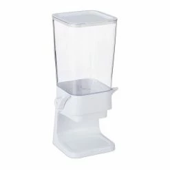 relaxdays Müslispender »Müslispender 6 Liter«, Kunststoff, Weiß Schwarz Transparent, Wei&szlig; Transparent -Neuetischkultur Verkäufe 2022 12d12b3a 7afb 5751 8796 4d738b8ef553