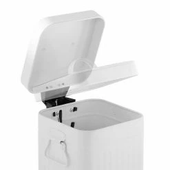 relaxdays Kosmetikeimer »Eckiger Kosmetikeimer 5 Liter«, Weiß Wei&szlig; Schwarz, Schwarz, Grau Schwarz -Neuetischkultur Verkäufe 2022 12dfeec6 d6e7 5631 b6ba a0ccc1064fc2