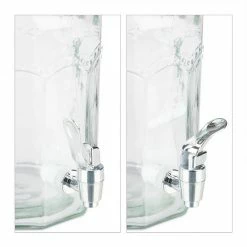 relaxdays Getränkespender Getränkespender Set mit Gläsern -Neuetischkultur Verkäufe 2022 13230d9f bcec 5302 8214 b255e89ad988