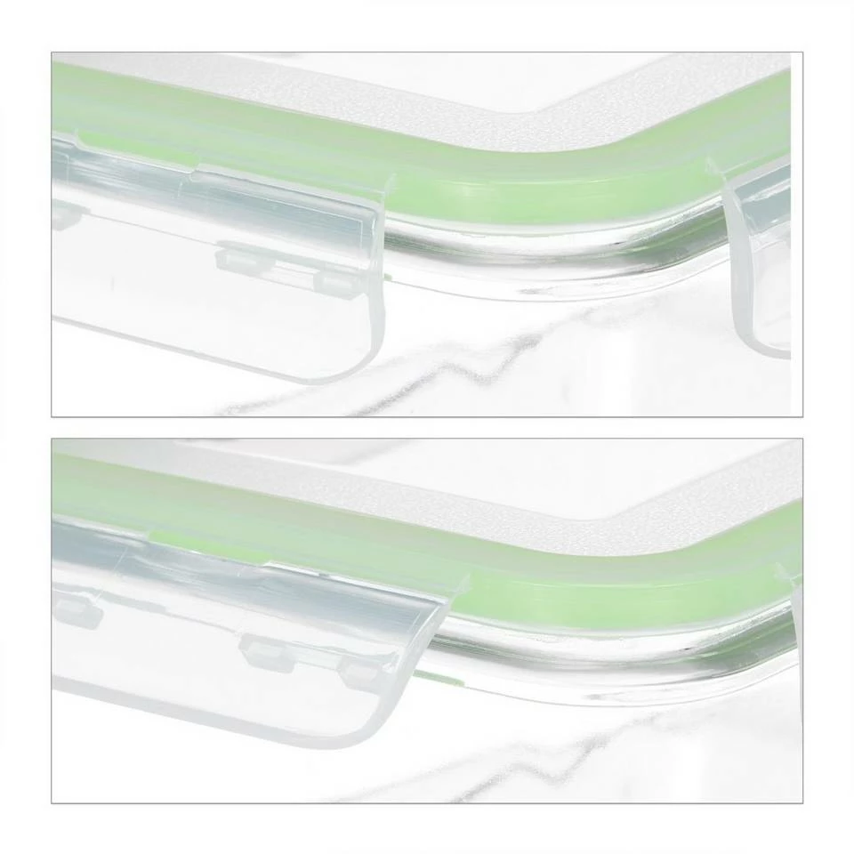 relaxdays Frischhaltedose »Frischhaltedosen Glas 3er Set«, Glas 7 relaxdays Frischhaltedose »Frischhaltedosen Glas 3er Set«, Glas – Bild 7