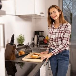 relaxdays Brotkasten »Brotkasten Edelstahl«, Edelstahl -Neuetischkultur Verkäufe 2022 1614875f 6b63 5441 823f 7ee2626cad2f