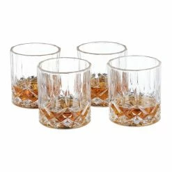 relaxdays Whiskyglas »Whisky Gläser 4er Set«, Glas