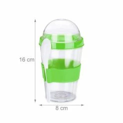 relaxdays Müslibox »4x Müslibecher grün«, Kunststoff -Neuetischkultur Verkäufe 2022 195fd260 def5 51b1 8163 eecb137c5c5d