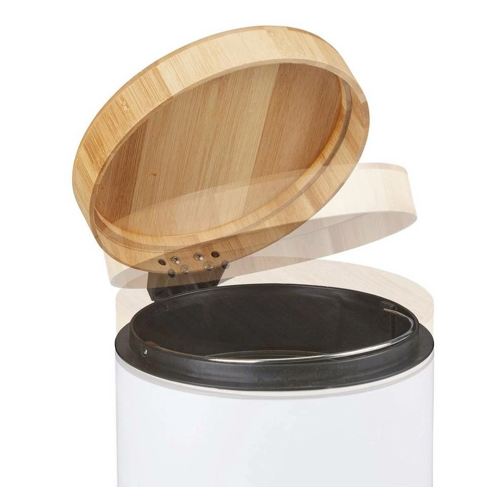 relaxdays Kosmetikeimer »Kosmetikeimer Bad 5 Liter«, Weiß Weiß Hellbraun Schwarz, Grau Hellbraun Schwarz, Schwarz Hellbraun 7 relaxdays Kosmetikeimer »Kosmetikeimer Bad 5 Liter«, Weiß Weiß Hellbraun Schwarz, Grau Hellbraun Schwarz, Schwarz Hellbraun – Bild 7