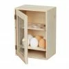 relaxdays Back-Set »Holz Eierschrank«, Natur Grau, Wei&szlig;, Beige