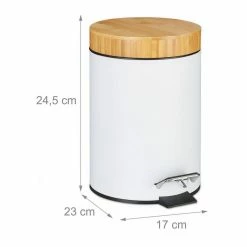 relaxdays Mülleimer »Mülleimer Bad 3 l«, Weiß 12 relaxdays Mülleimer »Mülleimer Bad 3 l«, Weiß -Neuetischkultur Verkäufe 2022 1bec02e3 ef2f 59e5 83c7 24e2af247f20