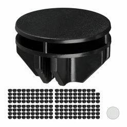 relaxdays Steckregal »160x Verbindungsstück Steckregal schwarz«