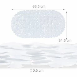 relaxdays Antirutschmatte »1 x Badewanneneinlage Steinoptik weiß« -Neuetischkultur Verkäufe 2022 1c0cc9e8 b366 5232 8f78 5245c0f593c7