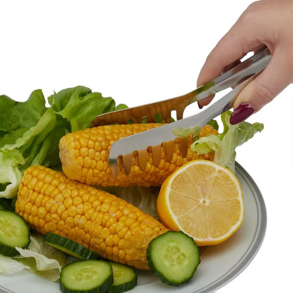 relaxdays Servierzange »Servierzange Edelstahl« 7 relaxdays Servierzange »Servierzange Edelstahl« – Bild 7