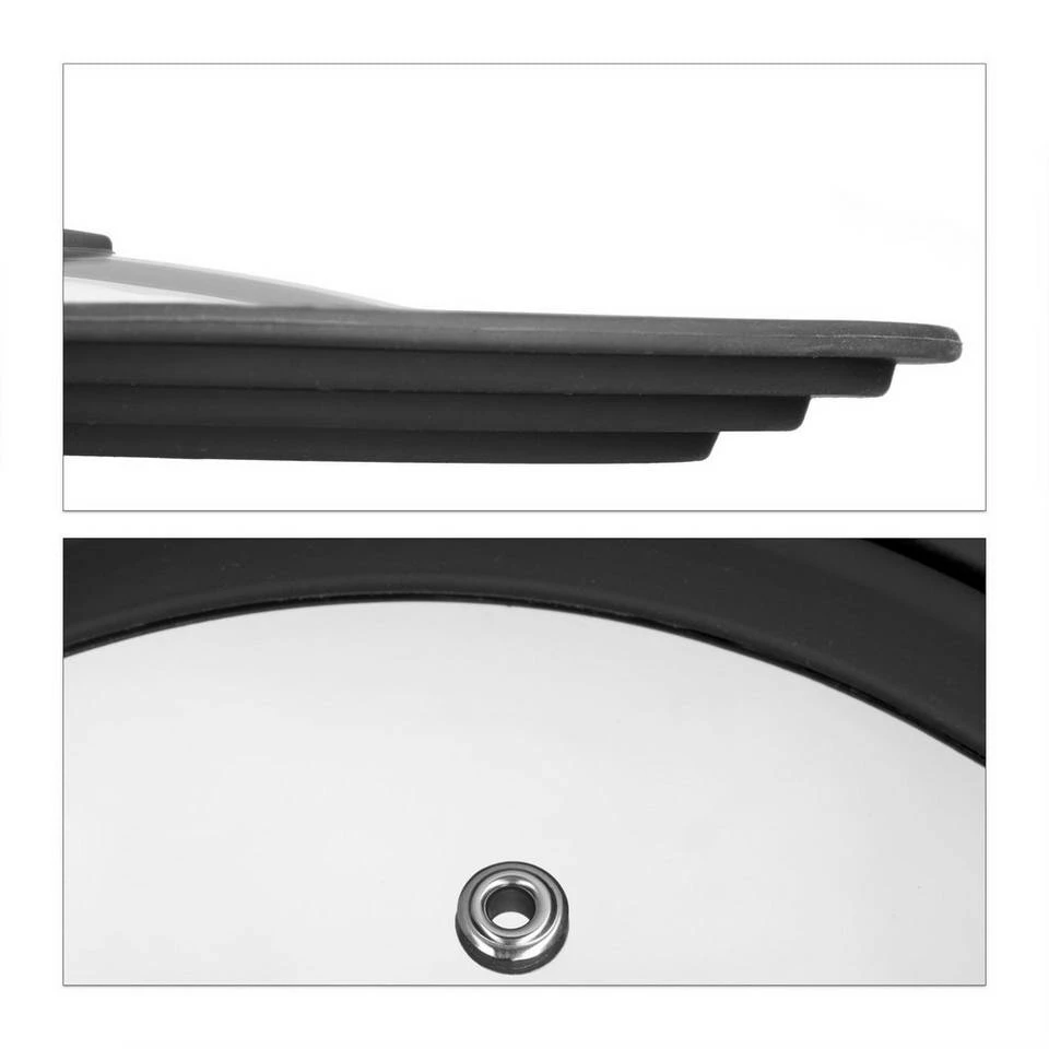 relaxdays Topfdeckel »4x Topfdeckel 20-24 cm Silikon schwarz« 6 relaxdays Topfdeckel »4x Topfdeckel 20-24 cm Silikon schwarz« – Bild 6