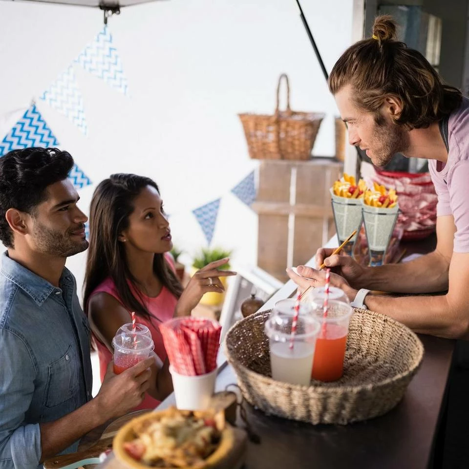 relaxdays Servierständer »Pommeshalter 2er Set Edelstahl«, Edelstahl 2 relaxdays Servierständer »Pommeshalter 2er Set Edelstahl«, Edelstahl – Bild 2