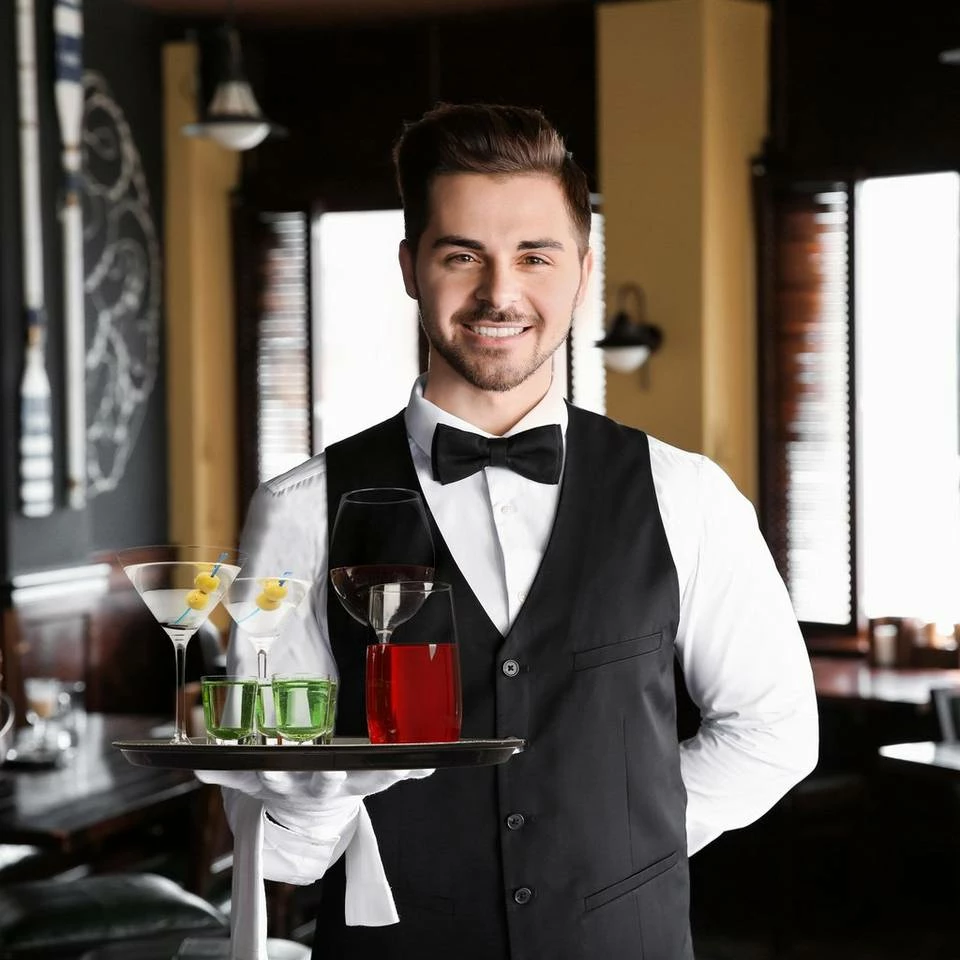 relaxdays Servierbrett »25 x Gastro Tablett rund«, Kunststoff 2 relaxdays Servierbrett »25 x Gastro Tablett rund«, Kunststoff – Bild 2