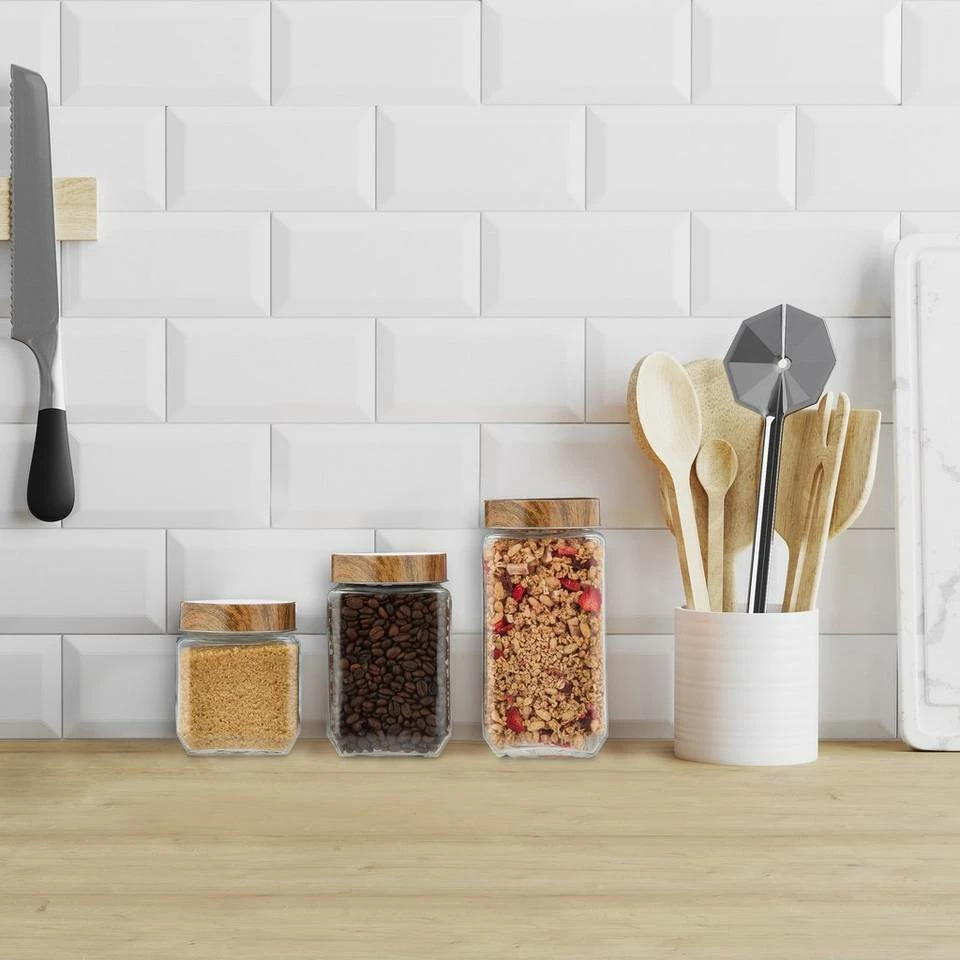 relaxdays Vorratsglas »6 x Vorratsglas«, Glas 2 relaxdays Vorratsglas »6 x Vorratsglas«, Glas – Bild 2