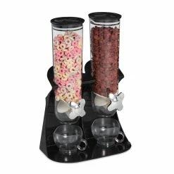 relaxdays Müslispender »Doppelter Müslispender«, Kunststoff, Weiß Schwarz Transparent Silber, Wei&szlig; Transparent Silber -Neuetischkultur Verkäufe 2022 1fee9b3f d576 5e55 a0d0 89e36d5801bb