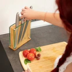 relaxdays Messerblock »Bambus Messerblock mit Glas« -Neuetischkultur Verkäufe 2022 2088e878 e58f 5fcc a7be ff8ff9f2c234