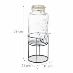 relaxdays Getränkespender Getränkespender Set Retro -Neuetischkultur Verkäufe 2022 24923643 bd0a 5d3f b59c 65ca568260eb