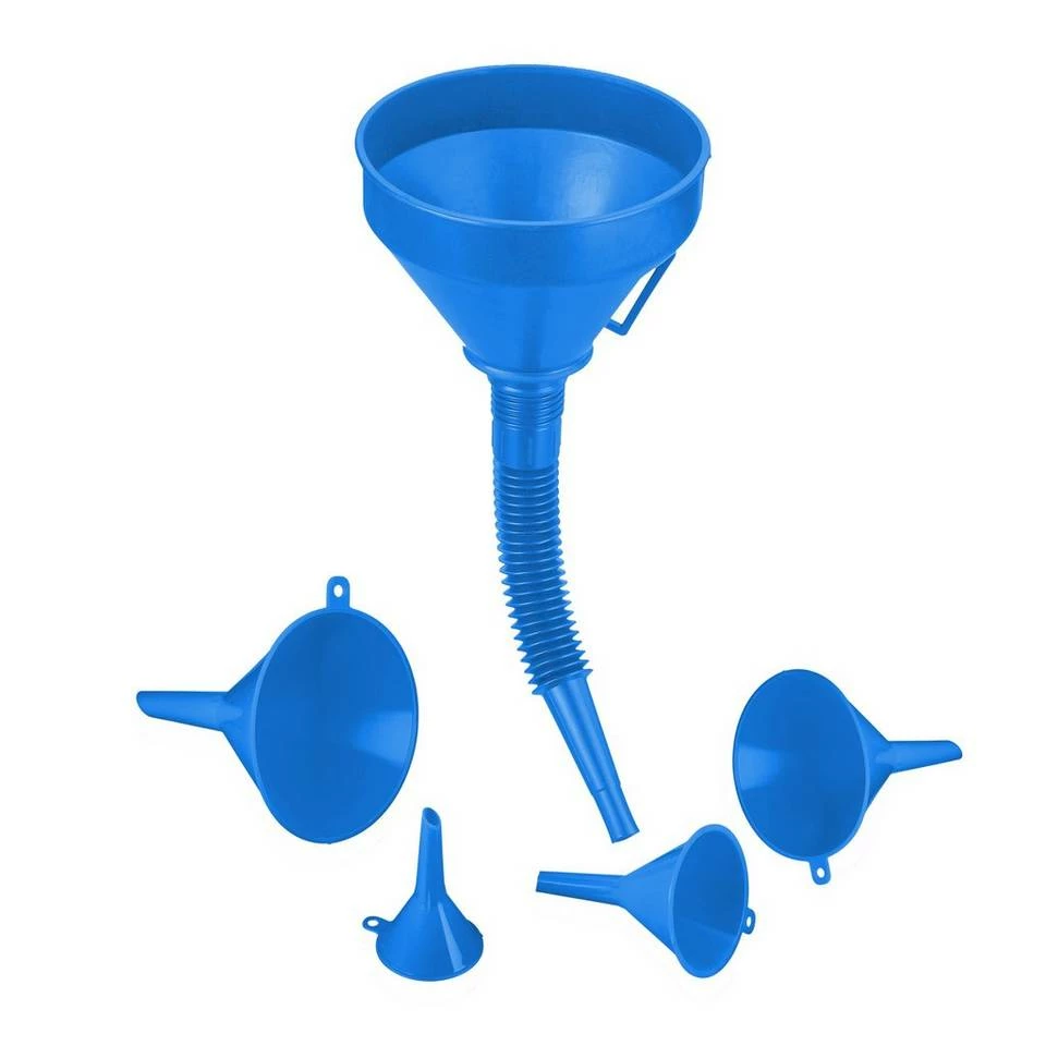 relaxdays Trichter »Blaues Trichter Set mit Schlauch« 1 relaxdays Trichter »Blaues Trichter Set mit Schlauch«