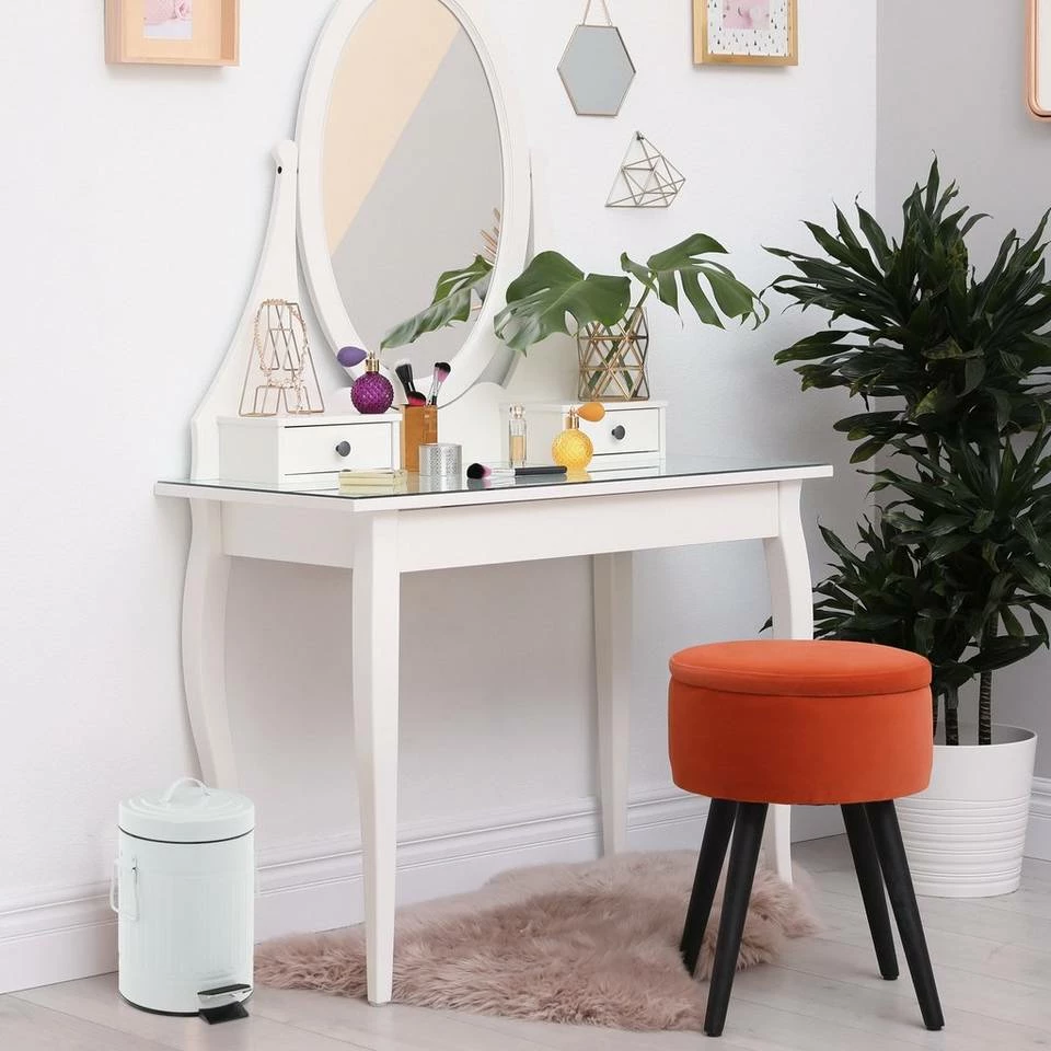 relaxdays Kosmetikeimer »Kosmetikeimer 3 Liter«, Weiß Schwarz, Grau Schwarz, Weiß Schwarz 5 relaxdays Kosmetikeimer »Kosmetikeimer 3 Liter«, Weiß Schwarz, Grau Schwarz, Weiß Schwarz – Bild 5