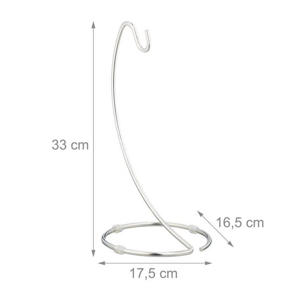 relaxdays Obstschale »3 x Bananenhalter mit Haken«, Eisen 4 relaxdays Obstschale »3 x Bananenhalter mit Haken«, Eisen – Bild 4