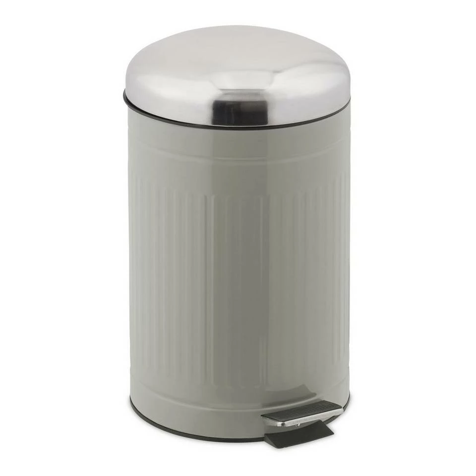 relaxdays Mülleimer »Mülleimer 12 Liter«, hellgrau Grau Silber Schwarz, Schwarz Silber, Weiß Silber Schwarz 9 relaxdays Mülleimer »Mülleimer 12 Liter«, hellgrau Grau Silber Schwarz, Schwarz Silber, Weiß Silber Schwarz – Bild 9