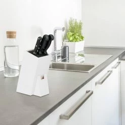 relaxdays Messerblock »Unbestückter Messerblock m. Borsten weiß« -Neuetischkultur Verkäufe 2022 2a031f87 0a67 5261 a0d2 b0cac69412d3