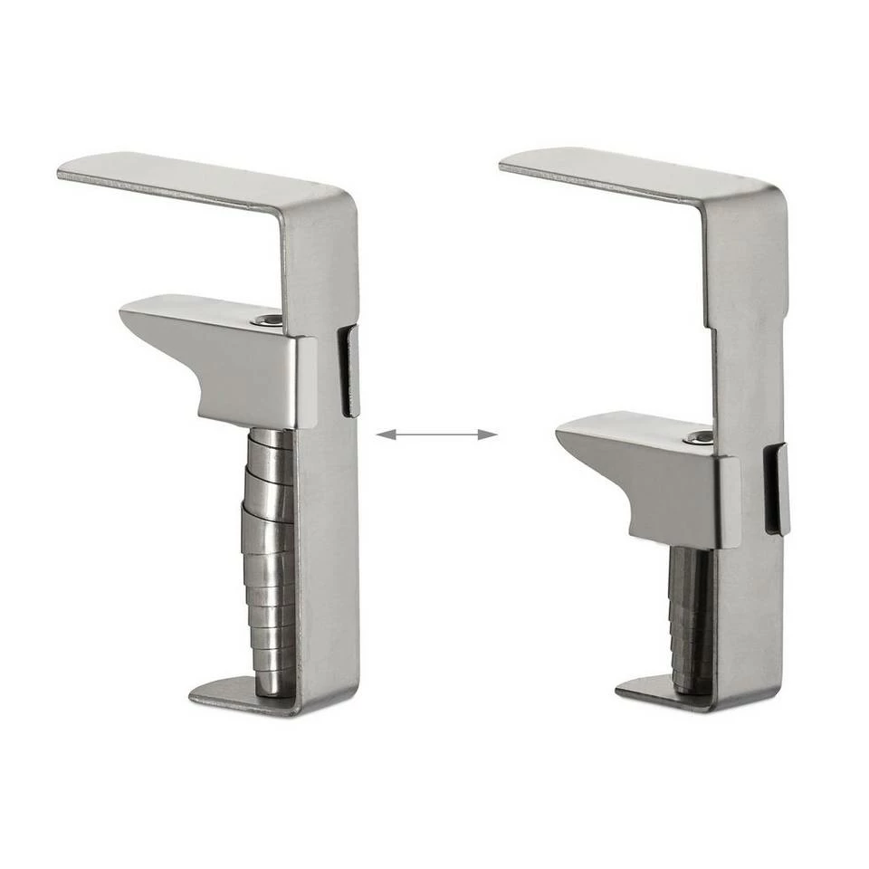 Tischklammer »12 x Tischklammern Edelstahl«, relaxdays 6 Tischklammer »12 x Tischklammern Edelstahl«, relaxdays – Bild 6